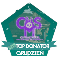 TOP Donator Grudnia